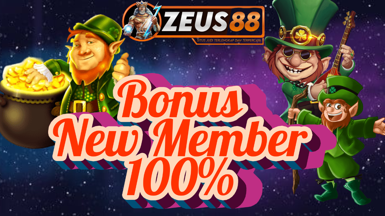 BONUS NEW MEMBER 100%